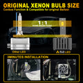 PK32d Base D1S D1R HID Change to LED, Xenon White