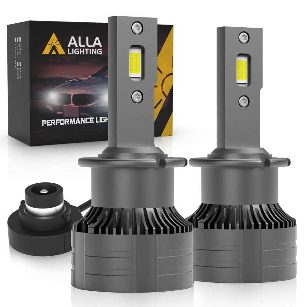 D3S D8S HID Bulb Change to LED, Xenon White - Alla Lighting