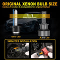D3S D8S HID Bulb Change to LED, Xenon White