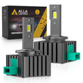 D4S D4R LED Forward Lightings Bulb, CANBUS Plug - N - Play Replace HID Lamp - Alla Lighting