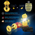 3000Lm H8 H11 H16 LED Fog Lights Bulbs DRL 12V Replacement