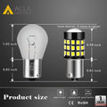 BA15S 1156 LED Lights Bulbs 2835 39-SMD, White/Red/Amber Yellow