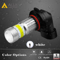 COB-72 H10 9145 LED Fog Light Bulbs, 6500K White/8000K Blue/3000K Amber Yellow