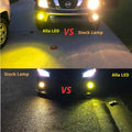 COB-72 H8 H11 LED Fog Light Bulbs, 6500K White/8000K Blue/3000K Amber Yellow