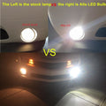 H3 LED Bulbs Super Bright 12V Fog Lights, 6000K White/3000K Yellow